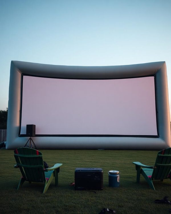 Inflatable Movie Screen & Projector