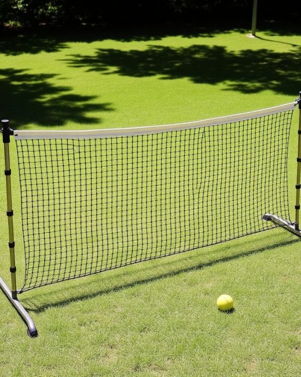 Pickleball Crossnet & Paddle Set