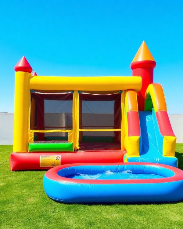 Wet or Dry Combo Water Slide